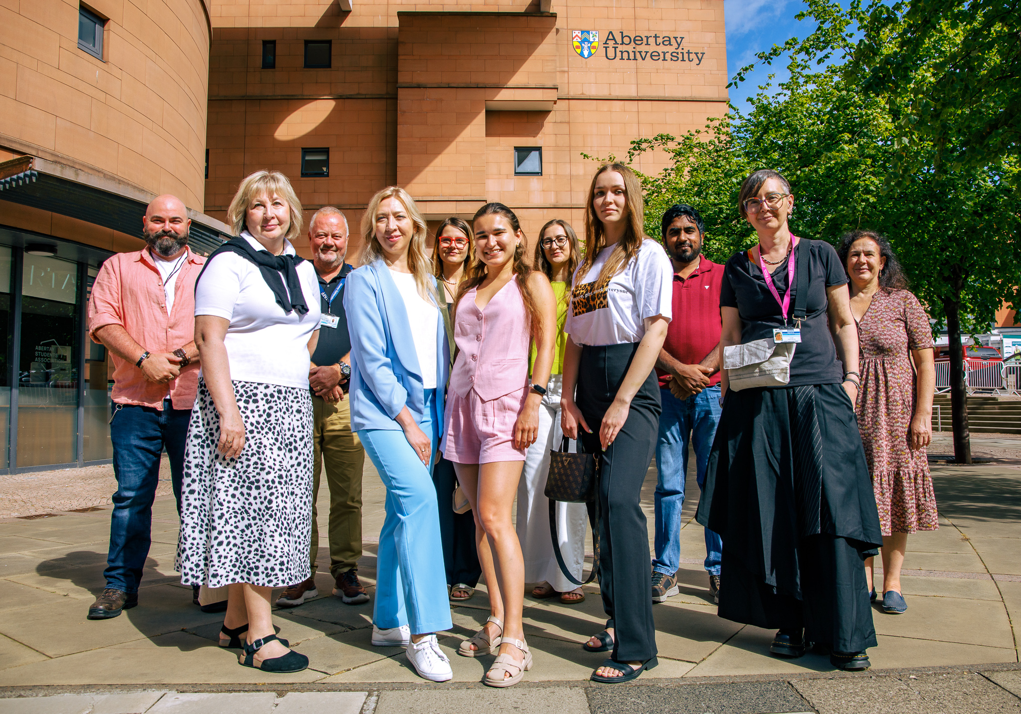 Abertay and Kharkiv National University of Economics celebrate success of joint MBA programme